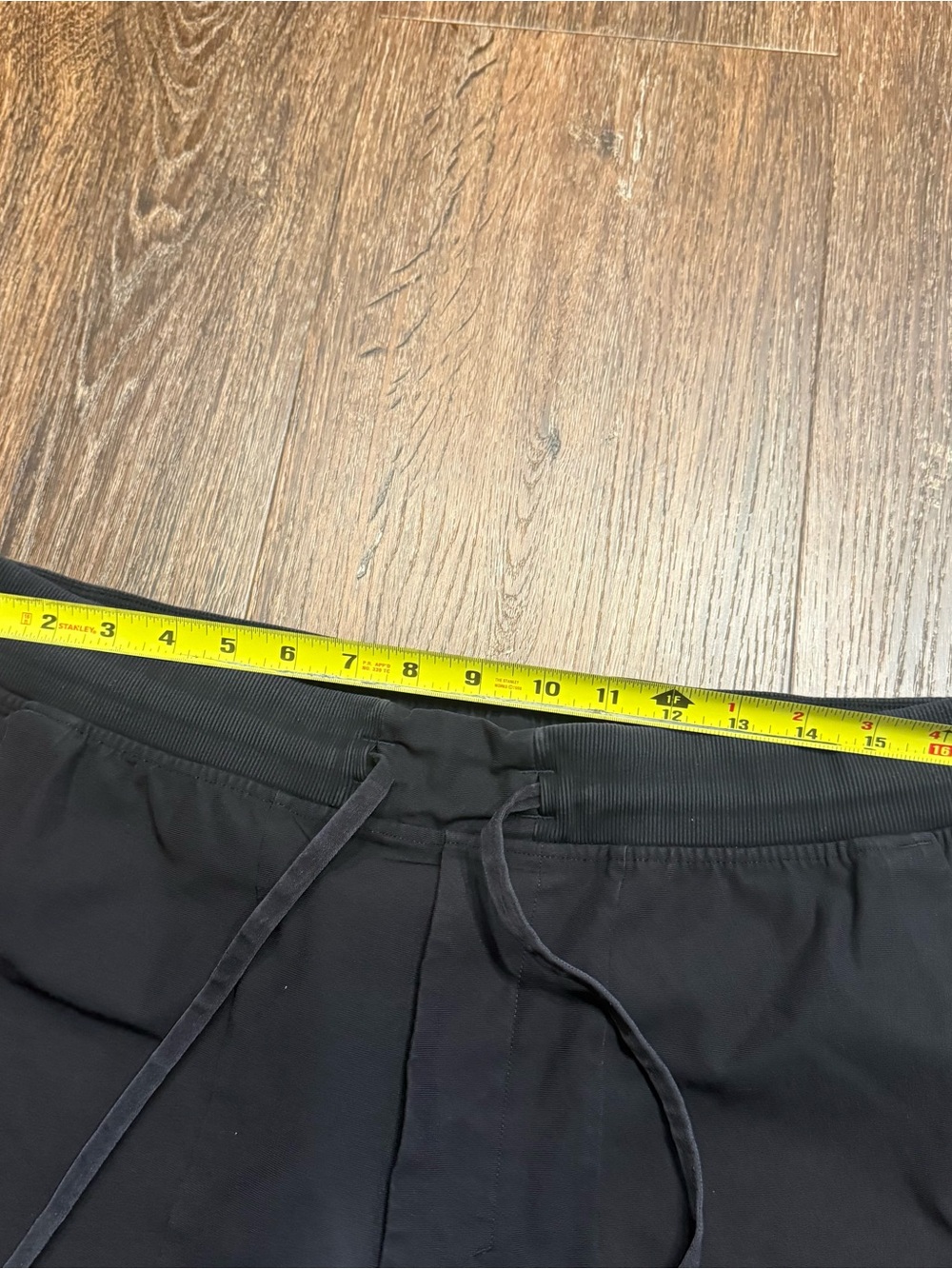 Lululemon Mens ABC Jogger XL Warpstreme Faded Black Performance Pants Drawstring - Picture 10 of 10